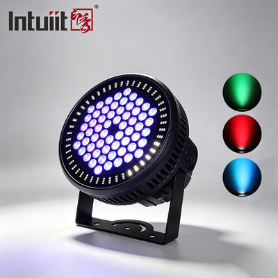 60*12W RGBW 4in1 IP65 Outdoor LED PAR Can Uplighting Set DMX512 Lumière de lavage de scène pour la façade du bâtiment d'événement de mariage