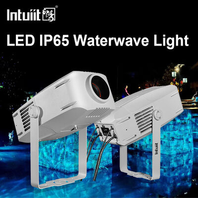 Projecteur d'effet d'onde d'eau IP65 extérieur | LED RGBW, options de 60W à 400W, DMX512, lumière ondulatoire mobile pour façades, jardins