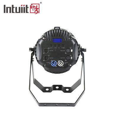 Lumière d'intérieur 200w Rgbw 4 de pair de l'épi LED de moulage mécanique sous pression dans 1 éclairage professionnel d'étape
