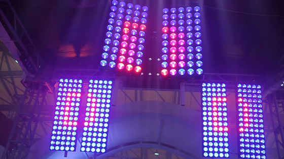 l'ÉPI de 25x10W RGBW a mené une lumière plus sans visibilité de Matrix pour l'éclairage d'étape de boîte de nuit du DJ