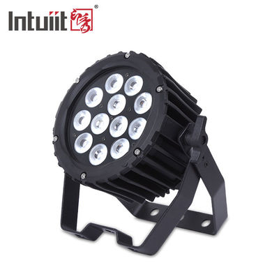 12x3W 4 dans 1 automobile extérieure de lumière de pair d'étape de RGBW LED Uplight IP65 DJ de suite