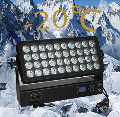 Lumière de lavage de couleur de la ville 400W Led Wall Washer Light RGBW 4in1 alliage d'aluminium IP65 DMX512