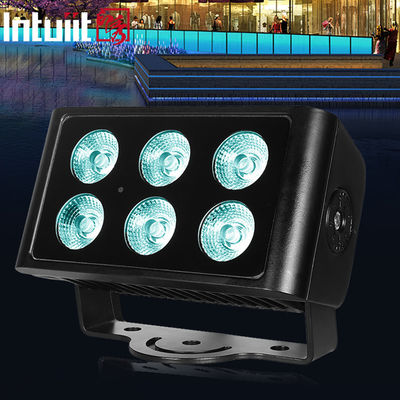 LED allumant la lumière d'inondation extérieure de l'usine LED 6*5W 4-IN-1 RGBW