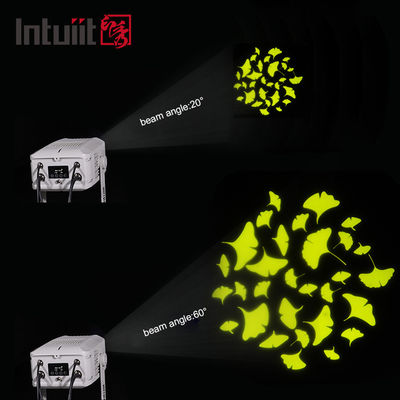 100W Waterproof Outdoor Projector Light IP65 Gobo Projector with LED Beam Effect DMX DMX512 Control Mode