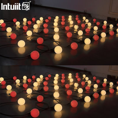 Éclairage des fêtes LED ampoule pixel LED Light imperméable à l'eau Dmx Rgbw Multi-Colour String Lumière de Noël ampoule à LED