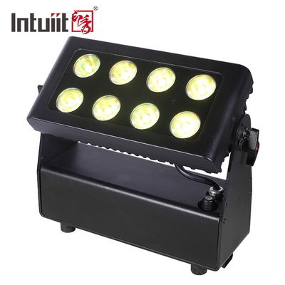 lumière de teinture de pair de 566lm LED de l'éclairage 8X15W de matériel de partie légère plate de batterie