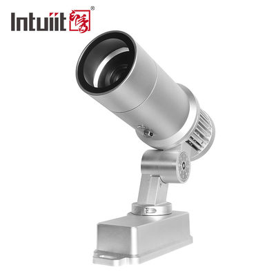 Lampe projecteur de logo 60W IP65 Gobo, lumière extérieure rotative, projecteurs publicitaires professionnels
