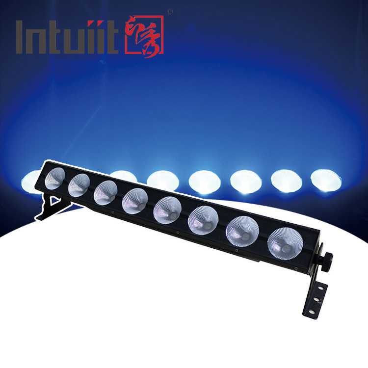 8*15W Rgb 3in1 zoom bar LED Pixel Light Rainbow Effect Zoom Sweeper Laveuse de scène concert mariage