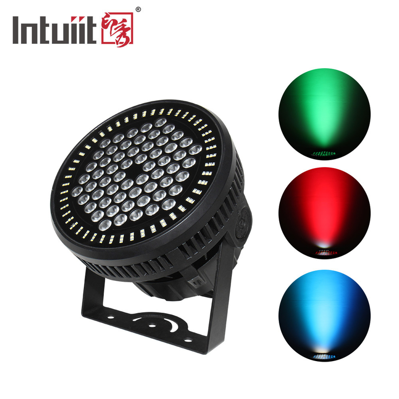 LED Flood Light 60x12W RGBW 4 en 1 pleine couleur LED Par Light Pour performance de bar de mariage