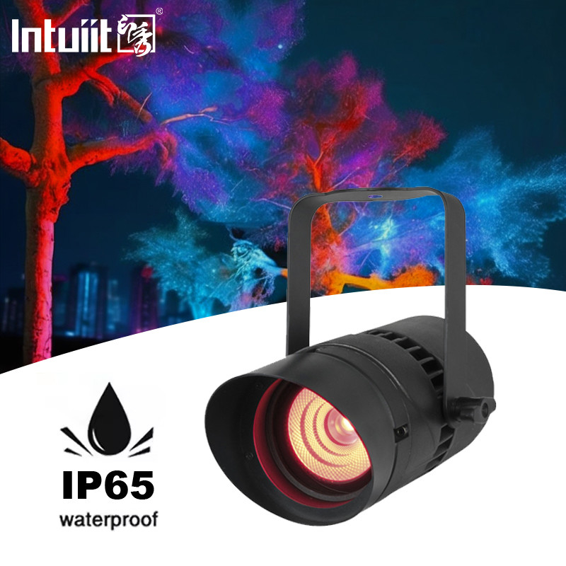 15w 4in1 COB projecteurs d'arbres extérieurs IP65 étanche RGBW LED éclairages de pelouse de jardin coloré éclairages de paysage