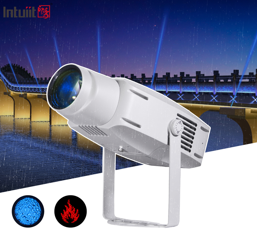 400w IP65 lampe de projecteur de logo gobo lumière extérieure rotative professionnel lampes publicitaires Pour la scène Park Hotel