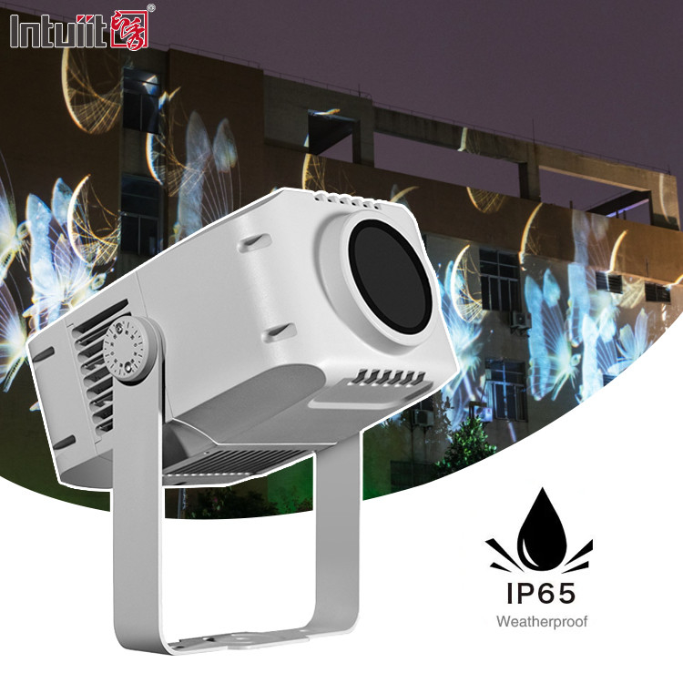 100w IP65 projecteur de logo lampe Gobo lumière extérieure 7+1Rotation Gobo professionnel lampes publicitaires