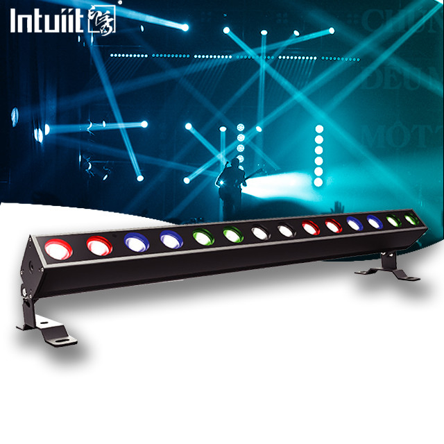 Lumières de scène extérieures 14x10W RGBW 4in1 Pixel Led Wall Washer pour bâtiment de pont extérieur