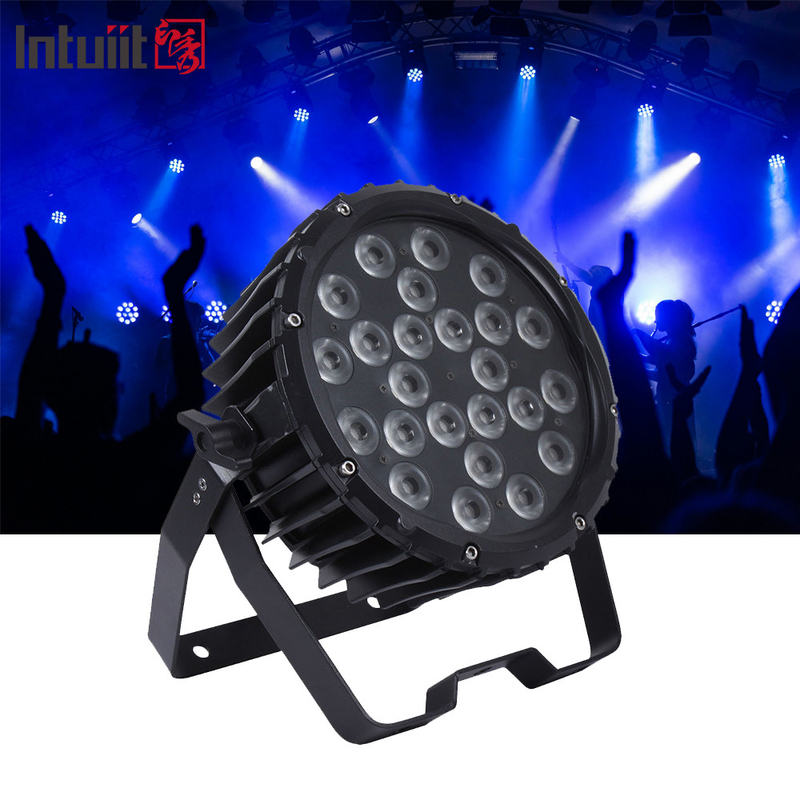 Aluminium 82W RGB Led Par Light LED DMX Scene Flat Par Light Ultra Thin LED Scene Light Lumière de scène à LED