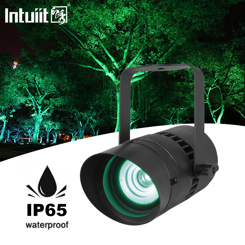 Spot Light 15W DMX512 RGBW Faisceau étroit directionnel de jardinage de paysage