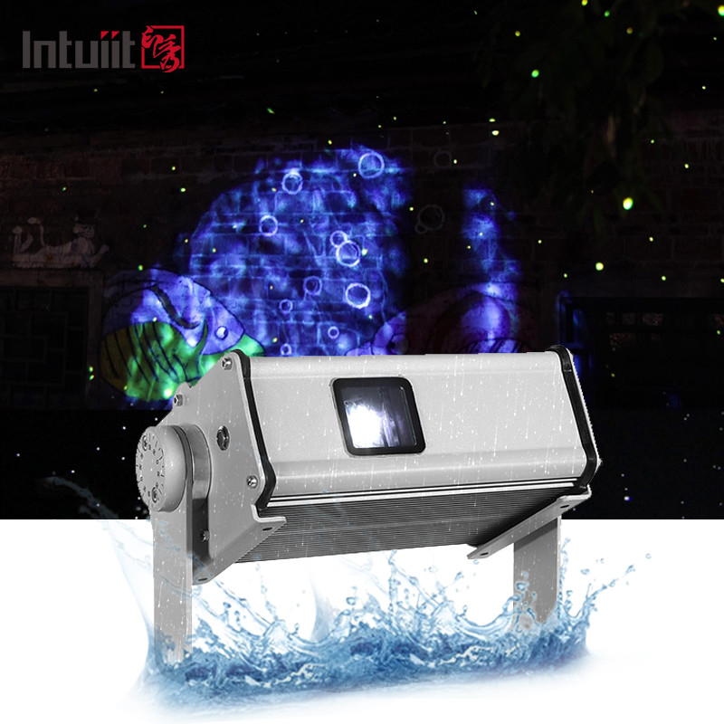 LED extérieur étanche dynamique étoile de feu étoile de projection laser lumière parc paysage de pelouse atmosphère décoration laser lumière