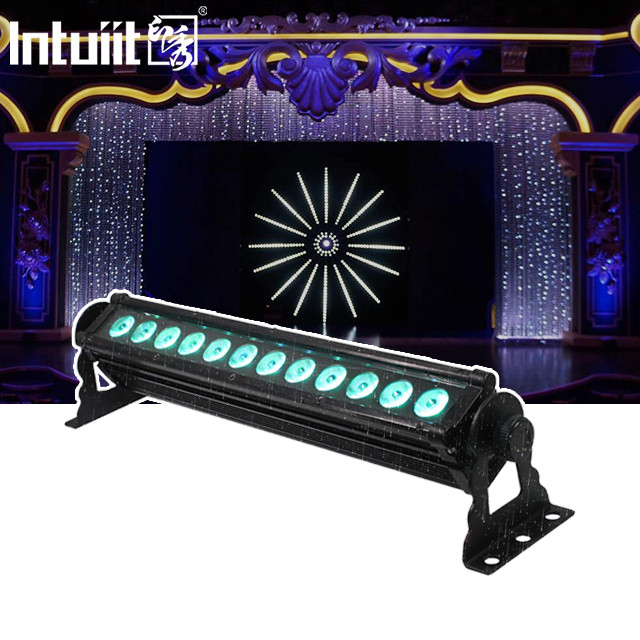 DMX 512 extérieur étanche à l'eau ville bâtiment coloré hôtel 12X3W led mur lave-linge lumière