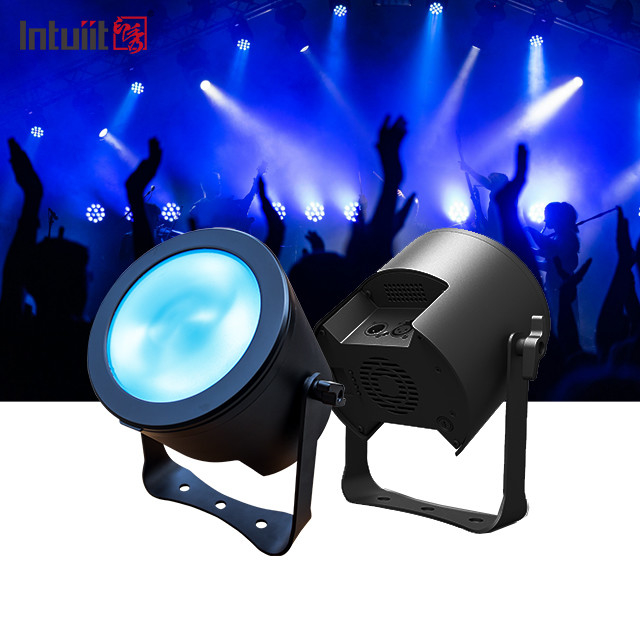 120W RGBW COB LED Par Light DMX Scene DJ Par Can Light Blinder Light Pour le théâtre de l'hôtel