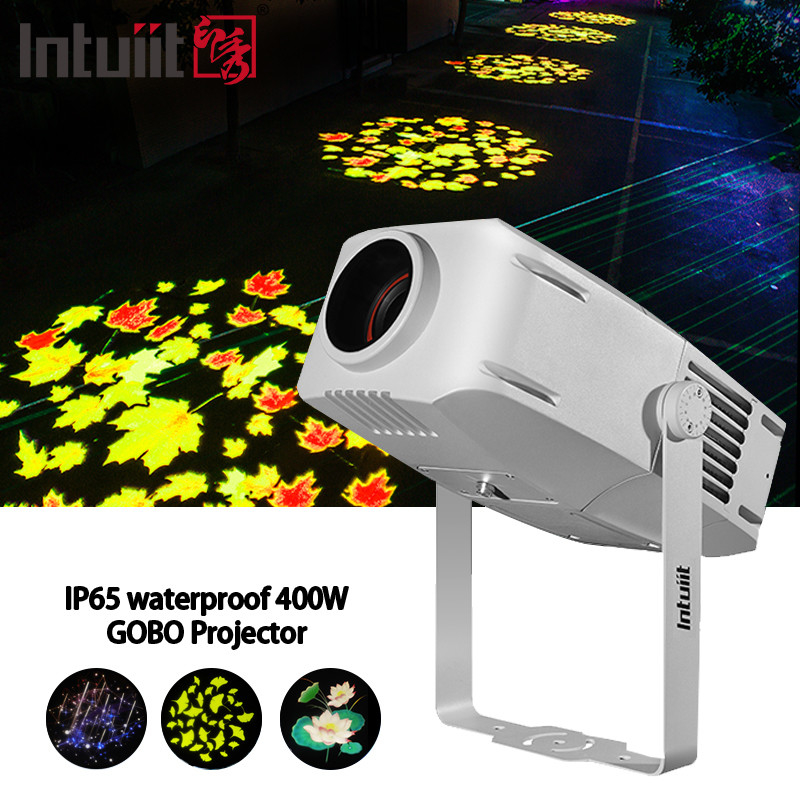 Proyecteur Gobo extérieur 400w Proyecteur publicitaire LED rotatif étanche IP65 Logo Proyecteur Gobo