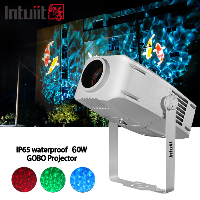 Effets imperméables à l'eau IP65 60W Led Water Wave Pattern Light Pour le parc extérieur