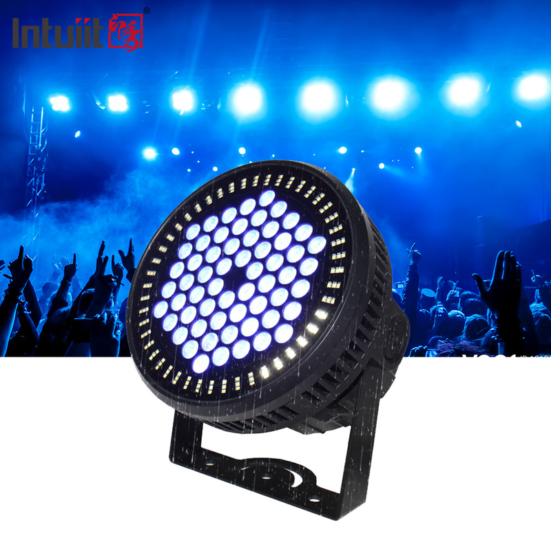 LED RGBW de haute puissance 60 par lumières DMX512 60x12W feux de disque lumière de fête lumière de scène pour la barre de plafond