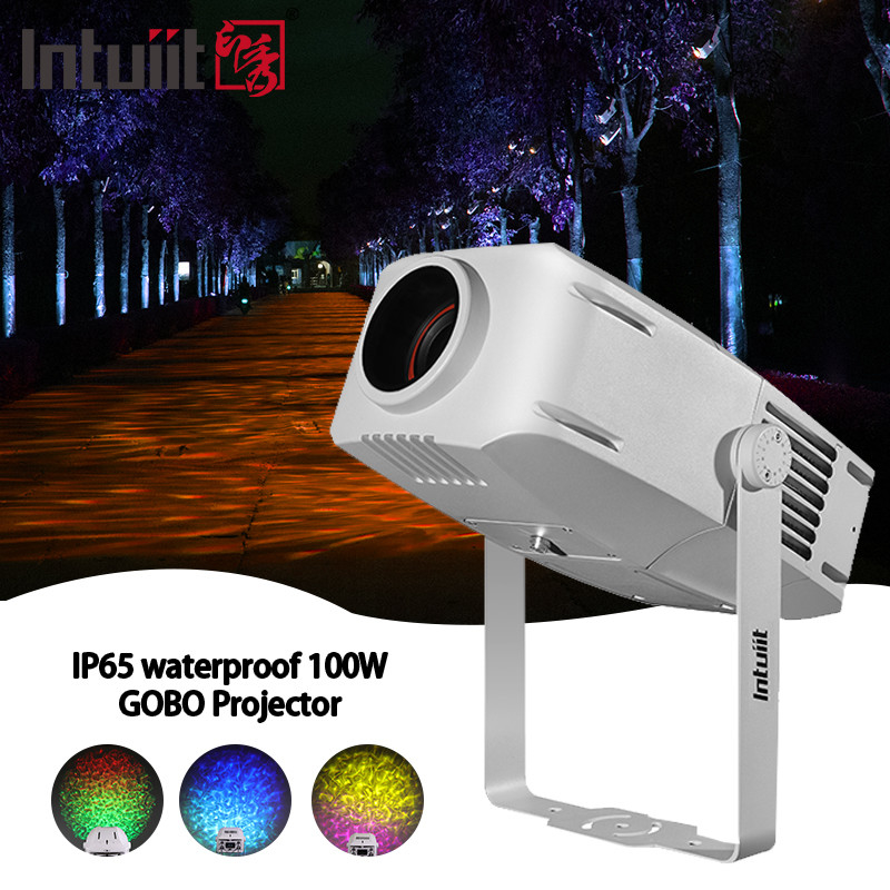 100W extérieur étanche à l'eau multicolore de l'océan de l'effet d'onde de l'eau de mer gobo projecteur lumière