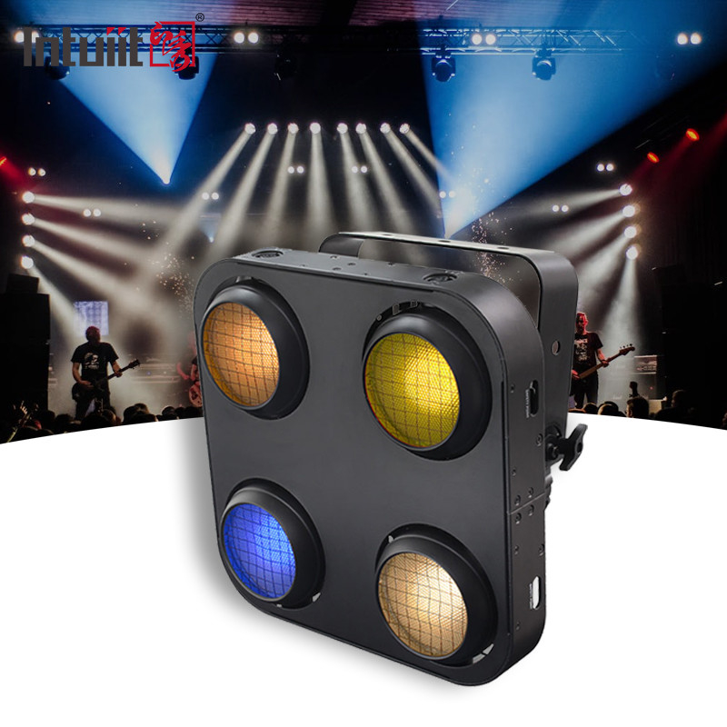 IP65 4x90w RGB Led Cob Audience Blinder Light Pour l'extérieur imperméable à l'eau