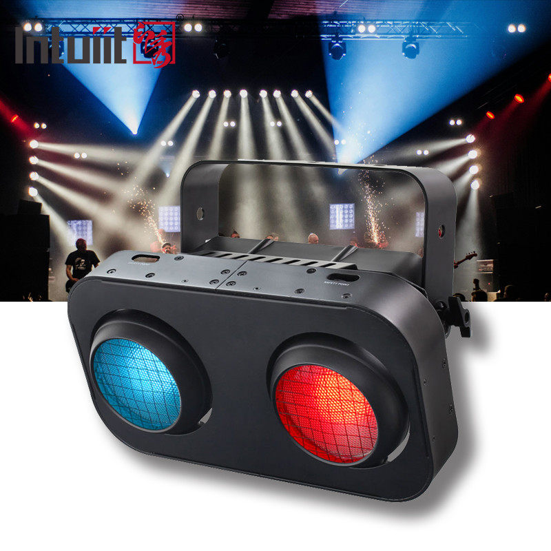 Lumière de scène 2*90W Blinder Audience 2 Eye Cob Led Blind Light