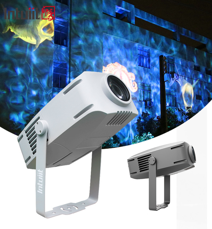 Parcs d'attractions publicitaires IP65 étanche à l'eau à l'extérieur Lumières de nuit à effet d'onde d'eau projecteur 200w LED Lumière à effet d'onde d'eau