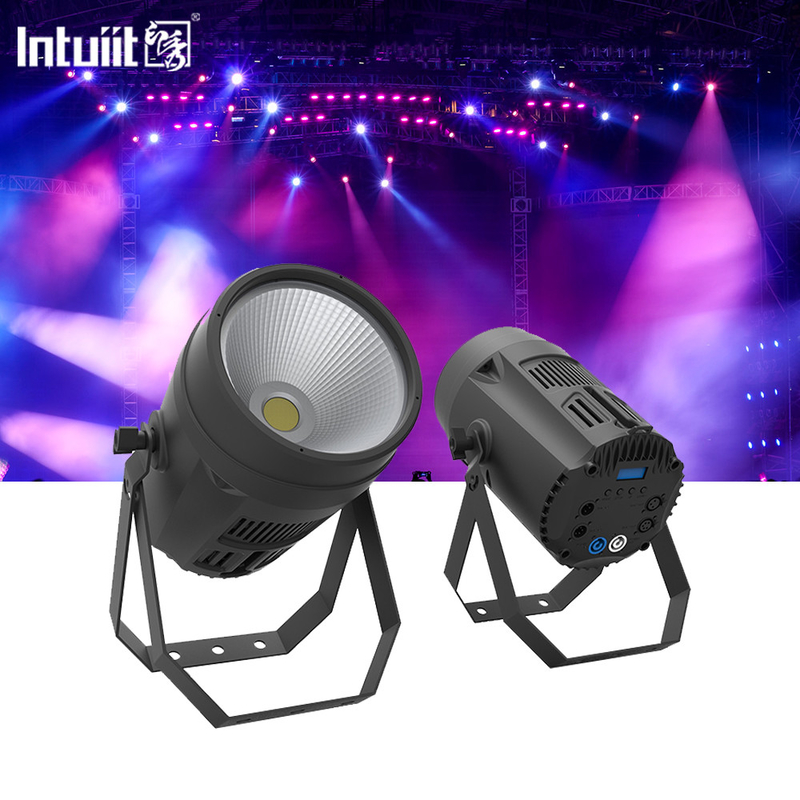 200w RGBW Dmx512 COB Lumière Lumières de scène en aluminium Studio Théâtre Cob Led Par Lumière