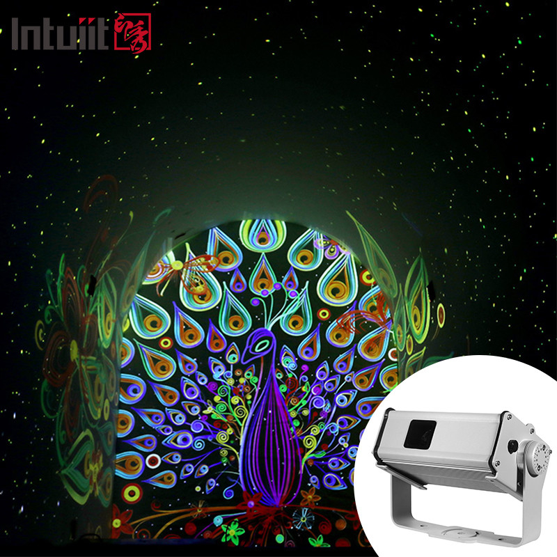 Étoile du ciel étoile lumière laser IP65 imperméable à la pluie rgb Flue de feu lumière laser jardin de fête décor lampe étoile projecteur de lumière