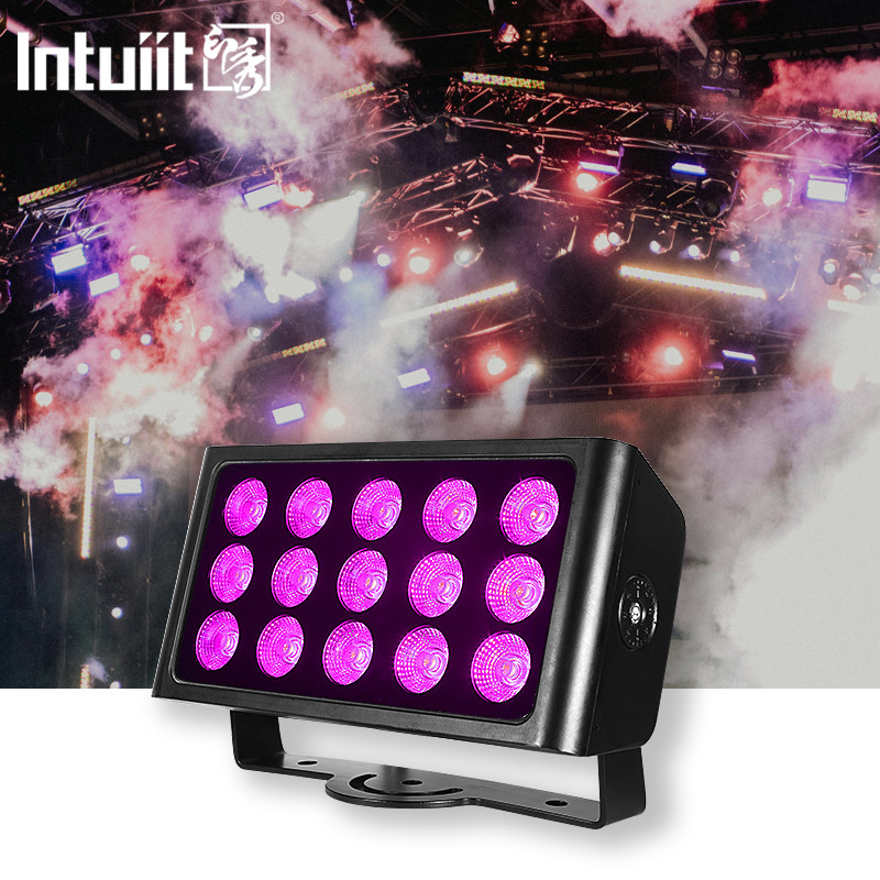 Éclairage de scène 15x5w RGBW Dj Lights Bar DMX512 Uplight Bar pour mariage Éclairage de scène de fête