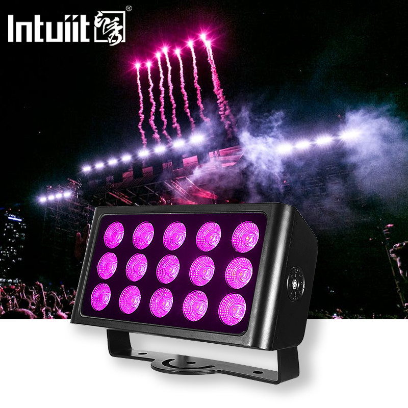 Lumière de scène Carré 15x5w Ip65 imperméable à l'eau Lavoir murale Lumière d'inondation Par lumière