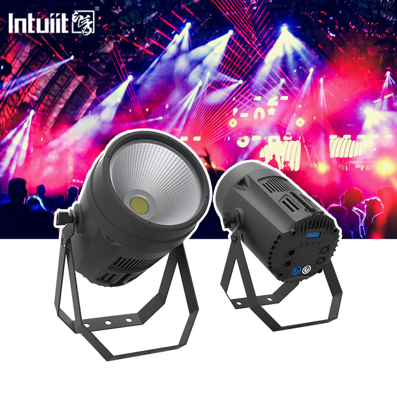 Puissance élevée 200w RGBW COB par imperméable à l'eau peut spot lumière de scène Pour Bar Disco Mariage