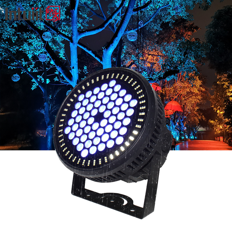 60*12W Rgbw 4In1 Led Par Can Light 60Pcs Fête Dmx Extérieur Dj Led Par Light