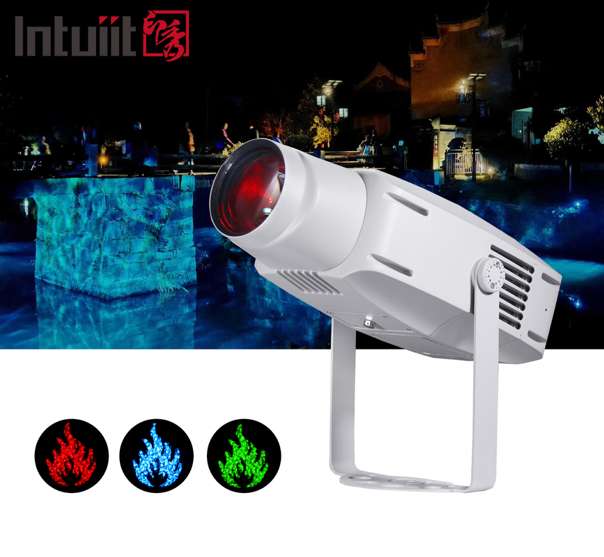 Publicité Parcs d'attractions extérieurs Dynamique de la projection de la vague de l'eau Lumière imperméable à l'eau 400w Led effet d'onde d'eau projecteur