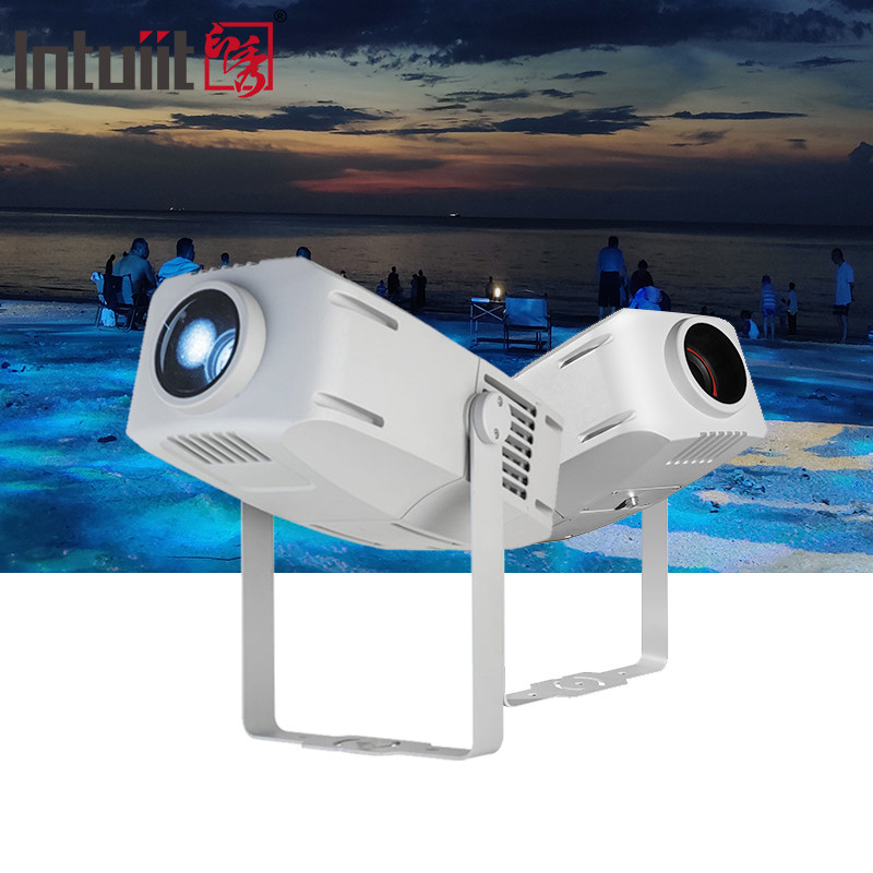 Projecteur d'ondes d'eau extérieur à LED de 400 W RGBW Effets des ondulations d'eau Lumière d'onde océanique