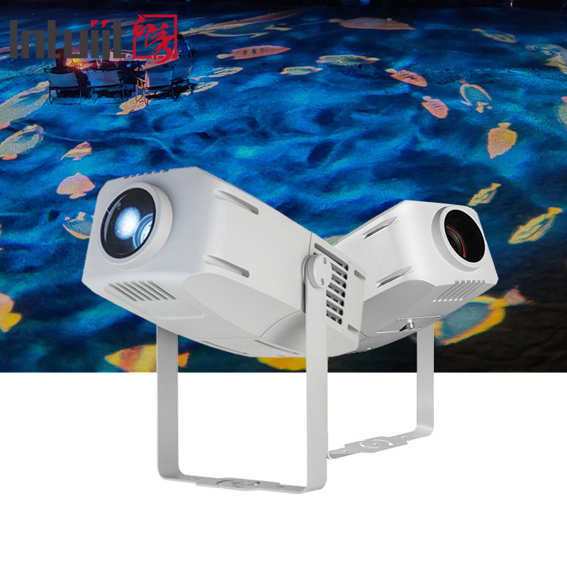 Éclairage étanche à l'eau 100w à LED Effets d'ondes d'eau Club de nuit extérieur IP65 Effets d'ondes d'eau projecteur Lumière Disco DJ Lumière