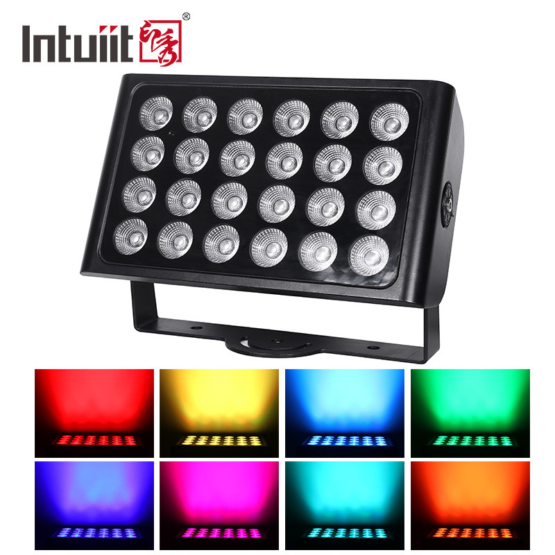 8 l'étape à piles du × 15W RGBW LED s'allume avec à télécommande