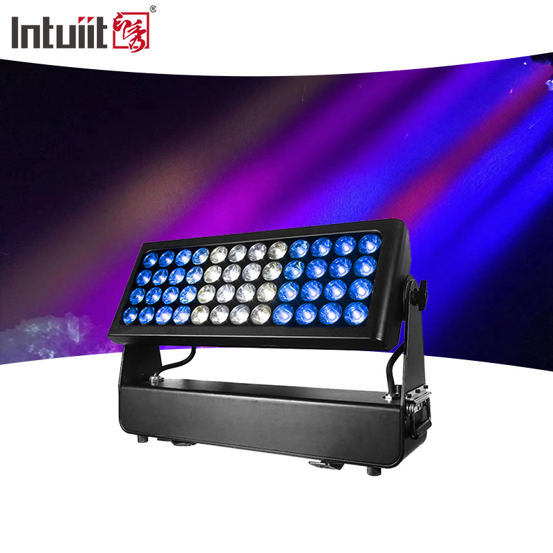 IP65 imperméable à l'eau extérieur RGBW LED Bar Wall Wash 1500W City Flood Strobe DJ Matrix Light Aluminium Éclairage de scène bâtiment