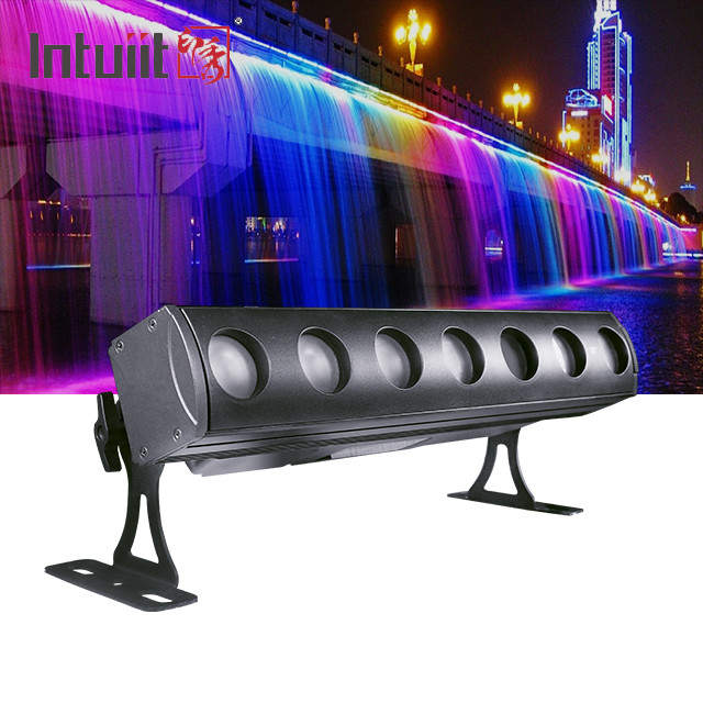 7x15W RGBW DMX LED Lumière de lave-barre Disco Événements de scène Projet Lumière de lave-barre pour mariage de fête