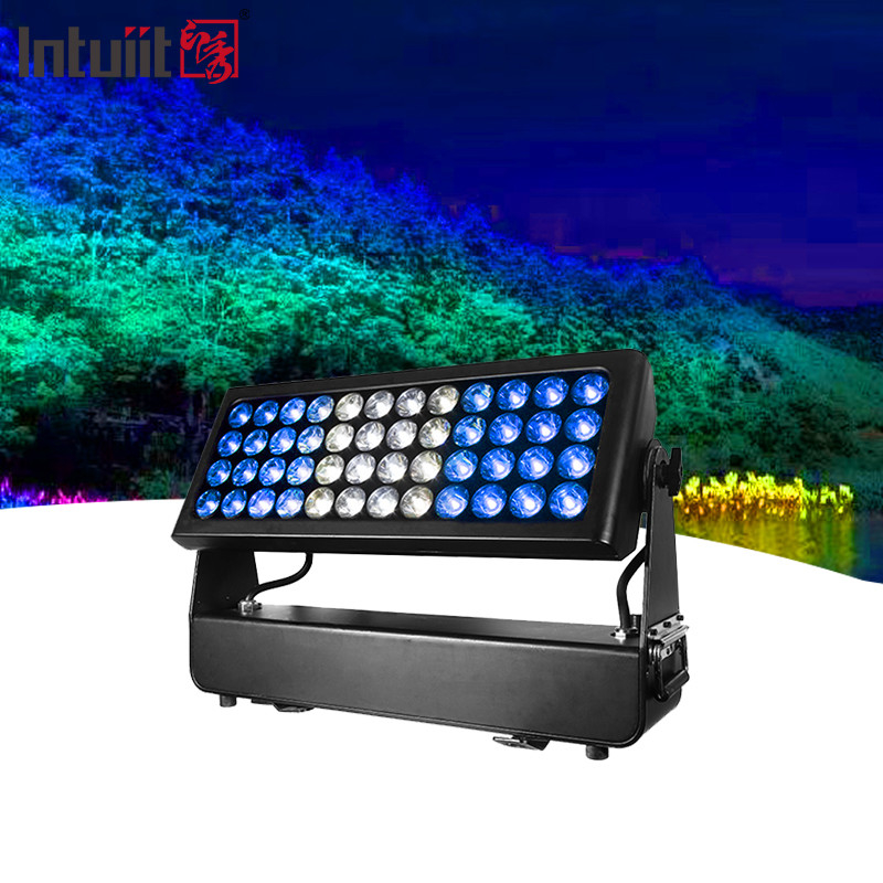 DMX512 1500W RGBW 4in1 IP65 étanche DJ Wedding Stage City Laveuse murale extérieure LED Laveuse de lumière