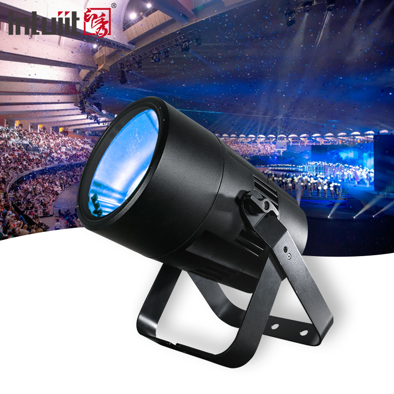 200W COB LED Light Zoom linéaire 10 à 55 degrés RGBW Salle de conférence de théâtre