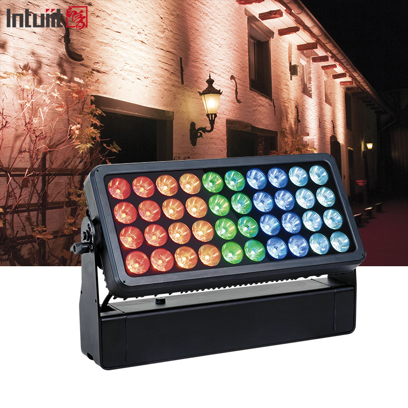 Lumière de scène LED IP65 à l'épreuve de l'eau 40X10W