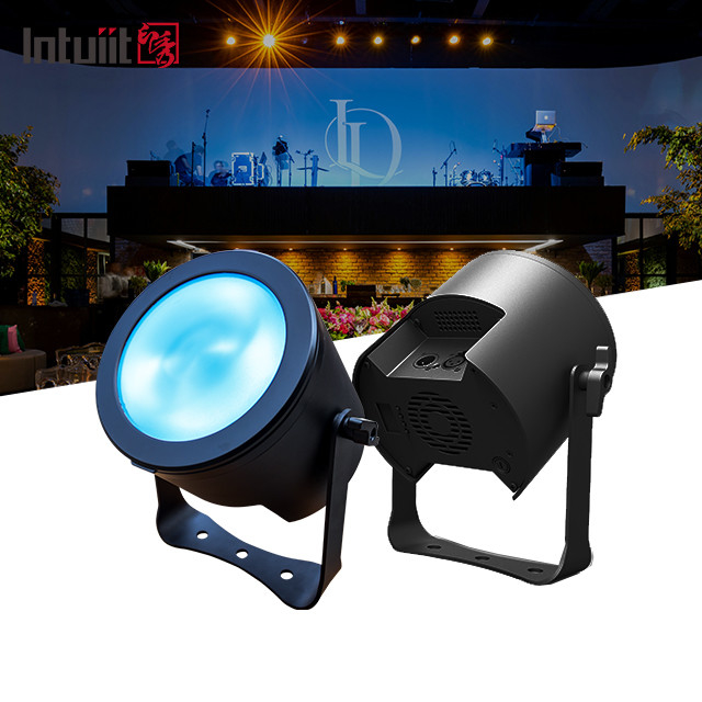 200W RGBW Audience Stage Surface Cob LED Par Light DMX512 pour les concerts de DJ Événement théâtre
