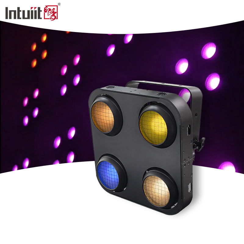 Ip65 4x90W Ambre Blanc chaud Led Cob Audience Blinder Lumière extérieure imperméable à l'eau 4 yeux Peaky Blinders
