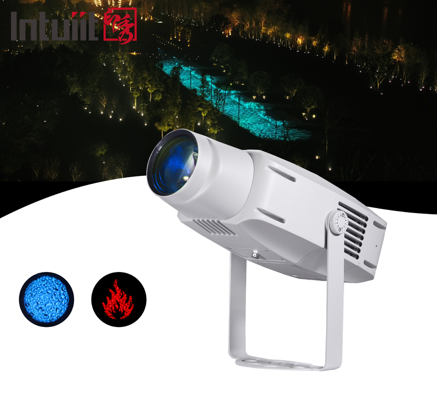 400W RGBW LED Dynamique Lumière ondulée d'eau Modèle de lampe d'atmosphère extérieure étanche à l'eau IP65 Projection de lumière
