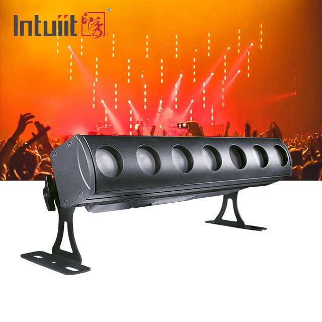 DMX Rgbw Changement de couleur 7x15W Lave-barres lumineuse Ip65 Led Laveuse murale extérieure