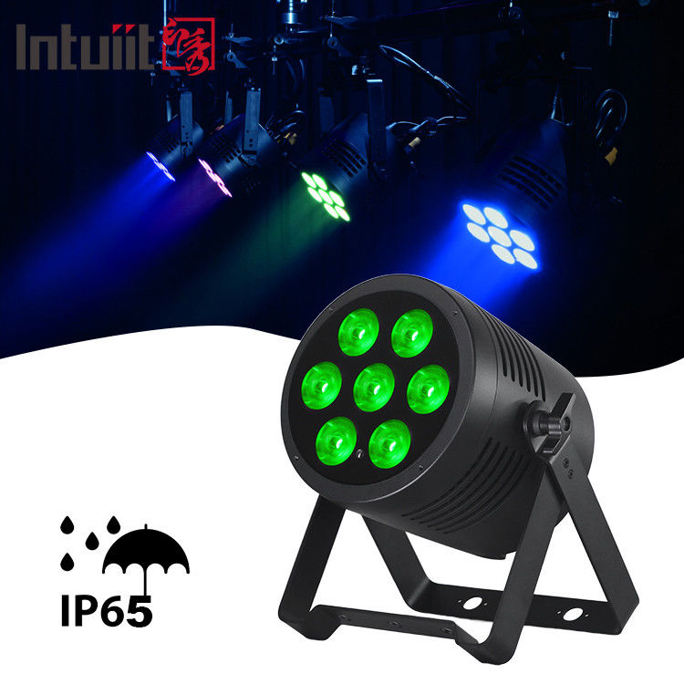 RGBWA UV 6 en 1 étanche à l'eau 7x20W Par Light étanche à l'eau LED Par Light Outdoor IP65 Par Light DJ Stage