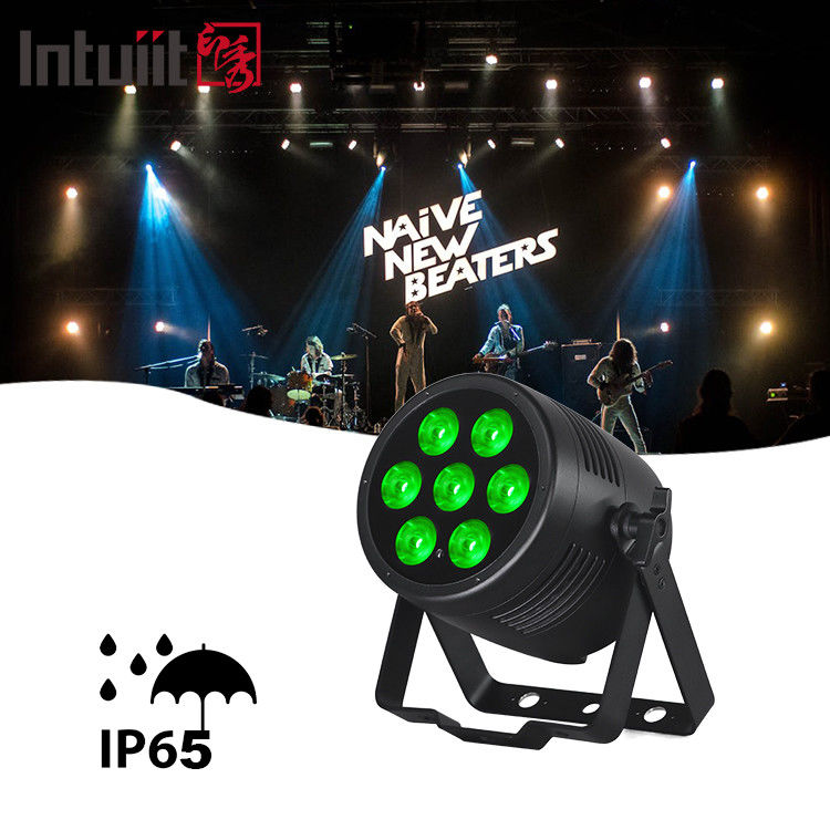 7x20W RGBWAUv 6in1 Par Uplight LED Par Éclairage de scène
